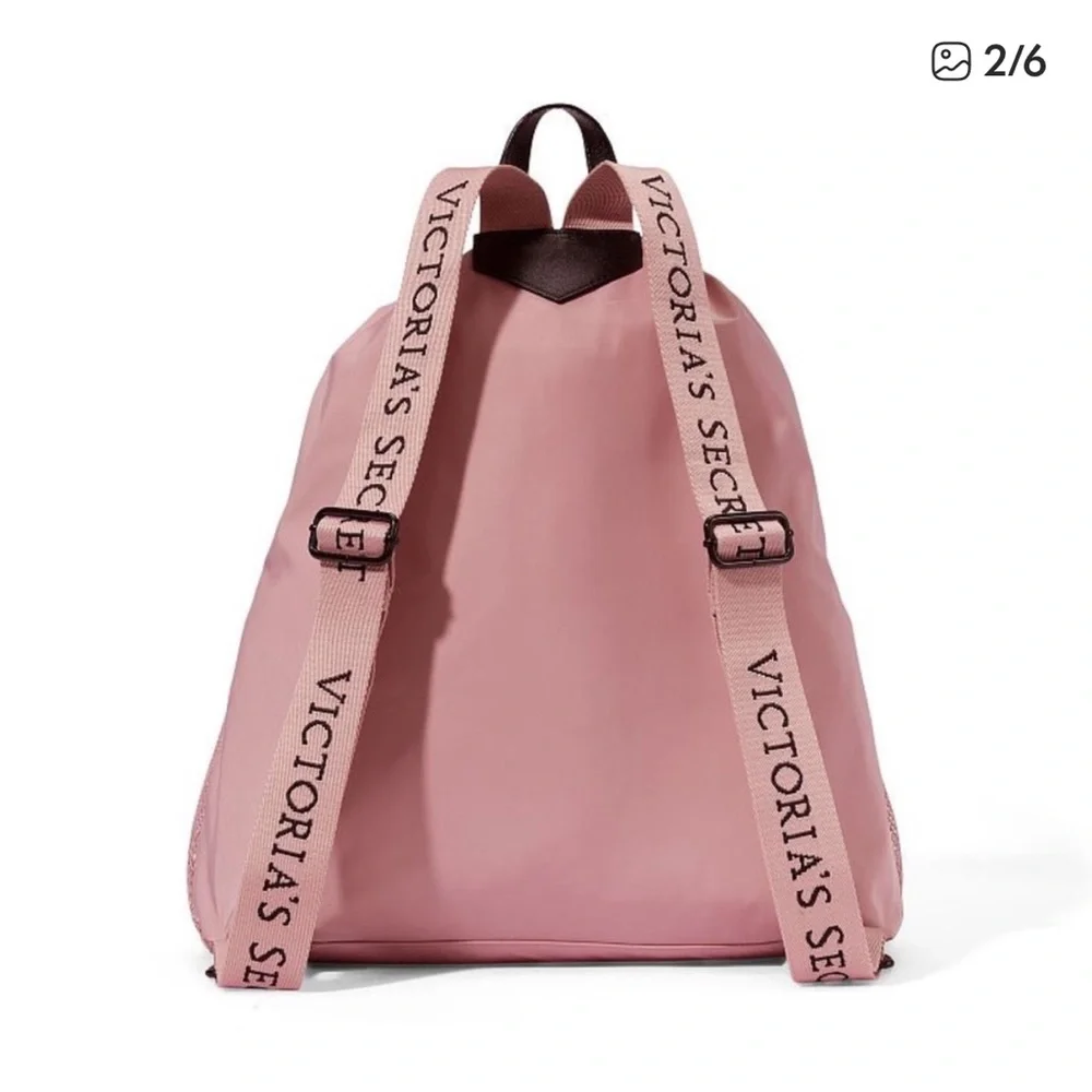 Victoria's Secret Pink Nylon Backpack - Picture 3 of 6